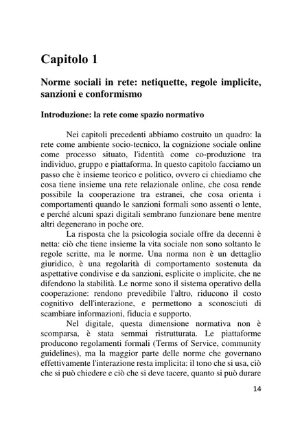 Pagina 2 dell’anteprima di La mente sociale in rete, volume 2